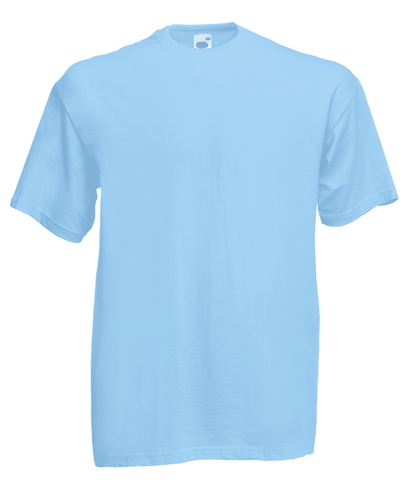 T-shirt uomo manica corta Valueweight Fruit of the Loom FR610360 56 T-shirt uomo manica corta Valueweight Fruit of the Loom FR610360, t-shirt personalizzate per eventi Azzurro Cielo