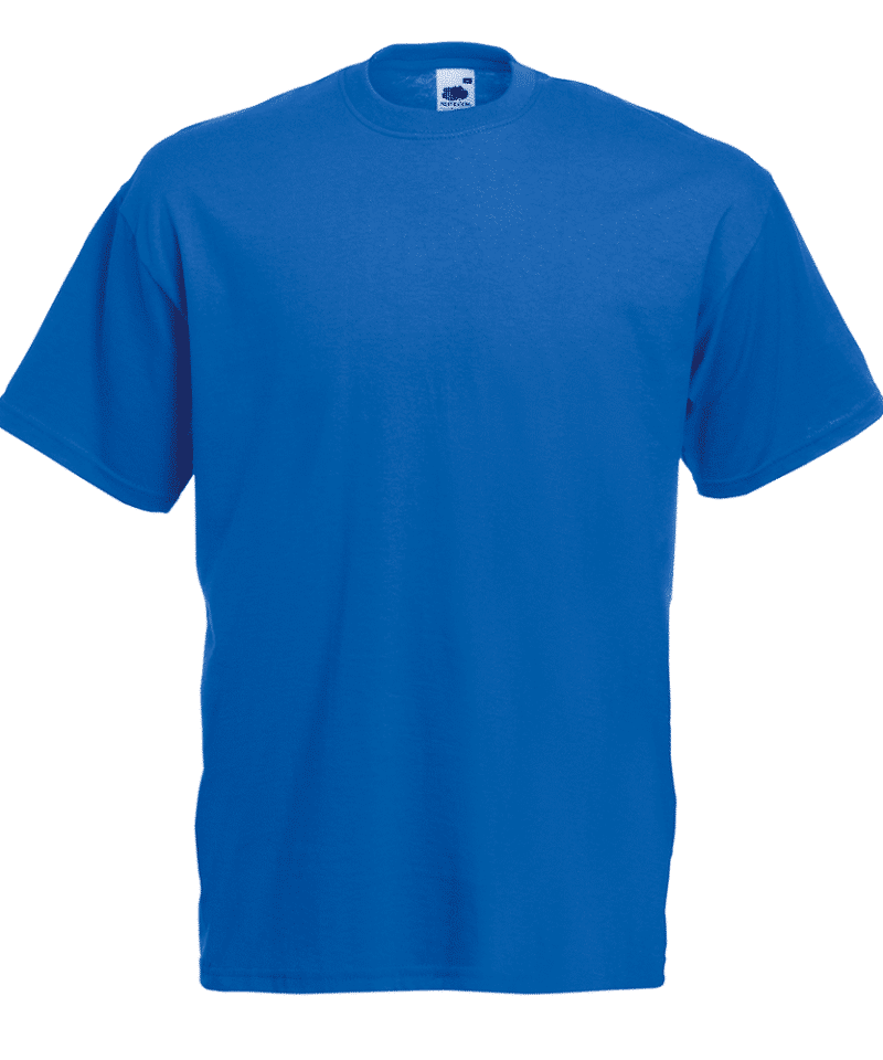 T-shirt uomo manica corta Valueweight Fruit of the Loom FR610360 51 T-shirt uomo manica corta Valueweight Fruit of the Loom FR610360, t-shirt personalizzate per eventi Blu Royal