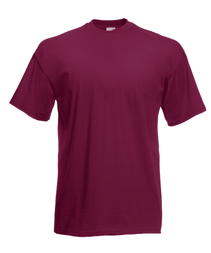 T-shirt uomo manica corta Valueweight Fruit of the Loom FR610360 50 T-shirt uomo manica corta Valueweight Fruit of the Loom FR610360, t-shirt personalizzate per eventi burgundy