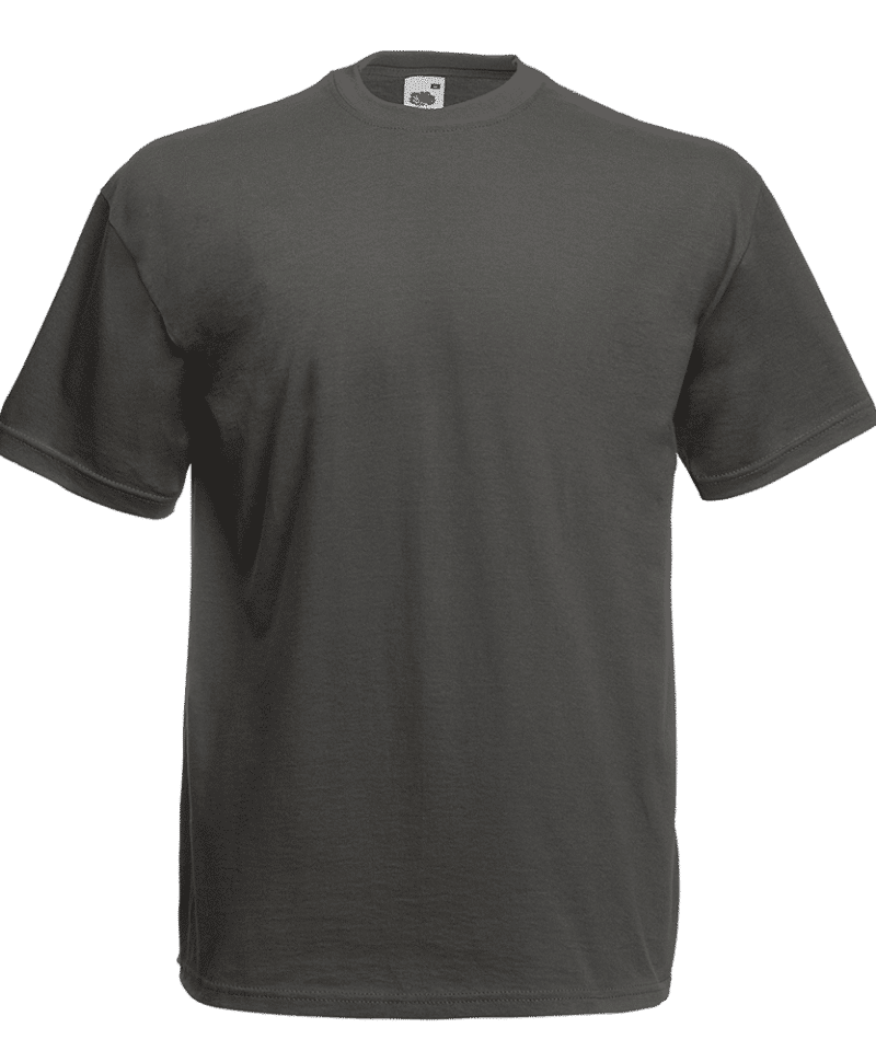 T-shirt uomo manica corta Valueweight Fruit of the Loom FR610360 46 T-shirt uomo manica corta Valueweight Fruit of the Loom FR610360, t-shirt personalizzate per eventi Grigio Grafite