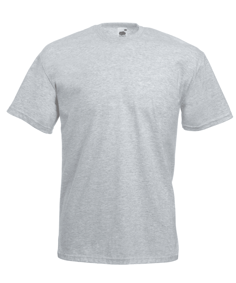 T-shirt uomo manica corta Valueweight Fruit of the Loom FR610360 44 T-shirt uomo manica corta Valueweight Fruit of the Loom FR610360, t-shirt personalizzate per eventi Grigio Melange Medio