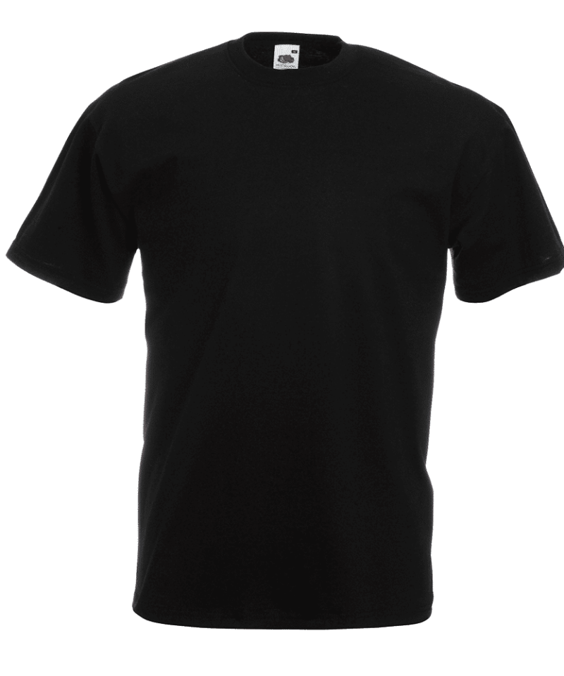 T-shirt uomo manica corta Valueweight Fruit of the Loom FR610360 40 T-shirt uomo manica corta Valueweight Fruit of the Loom FR610360, t-shirt personalizzate per eventi Nero