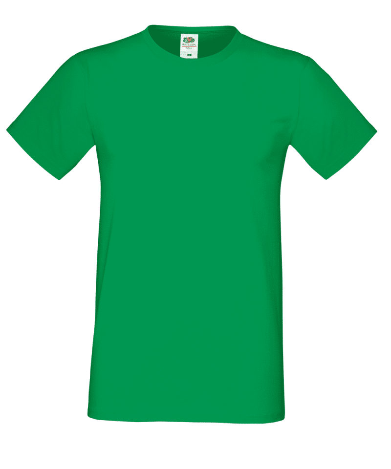 T-shirt uomo manica corta SOFSPUN Fruit of the Loom FR614120 16 T-shirt uomo manica corta SOFSPUN FR61412 Verde Prato