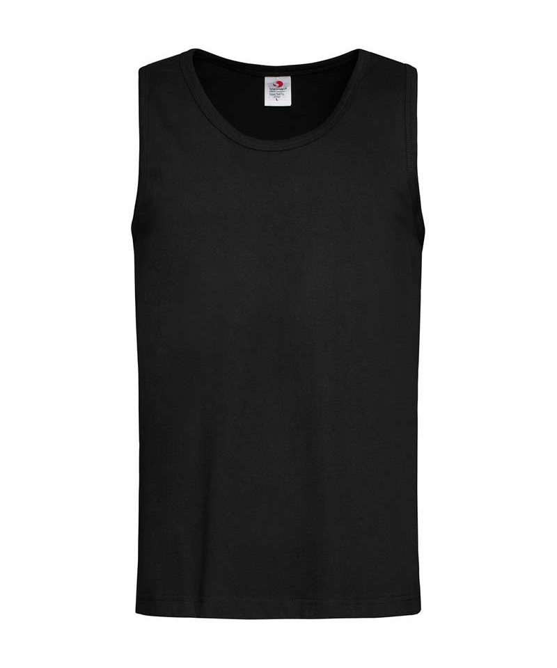 Canotta-Uomo-girocollo-senza-maniche-Stedman-ST2800-nero