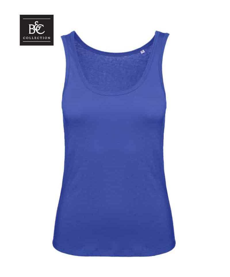 Canotta donna in cotone organico B&C BCTW073 11 Canotta-donna-in-cotone-organico-B&C-BCTW073-blu-royal