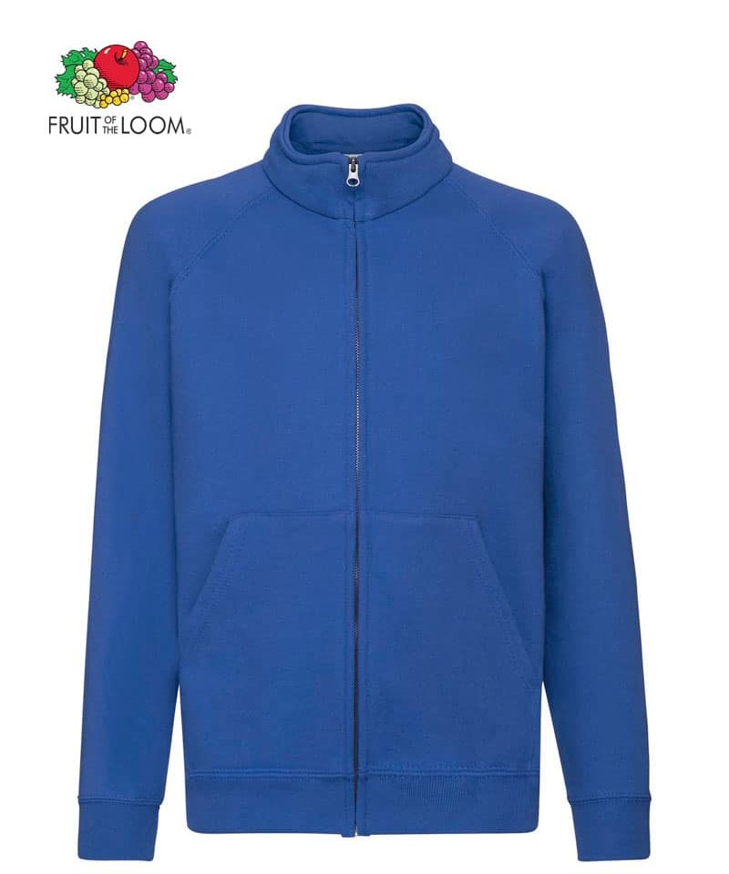 FELPA BAMBINO ZIP INTERA CLASSIC FRUIT OF THE LOOM FR620050
