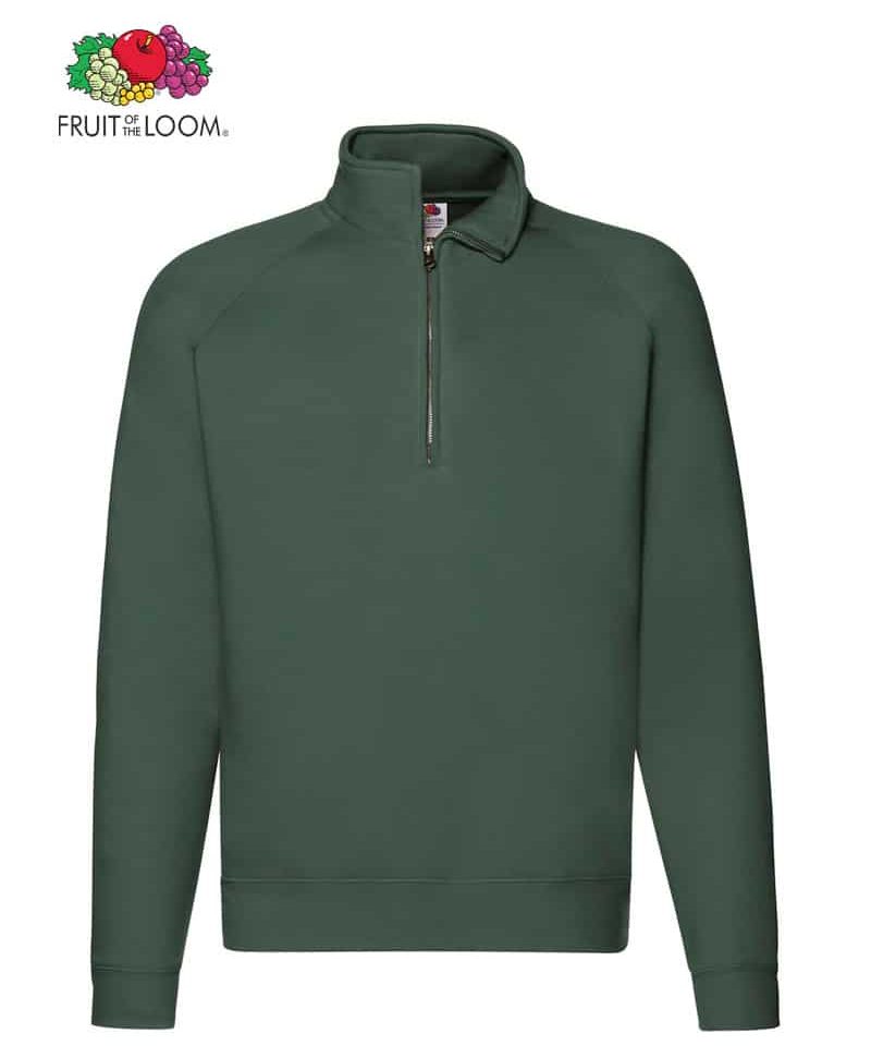 FELPA UOMO ZIP INTERA FRUIT OF THE LOOM FR620320