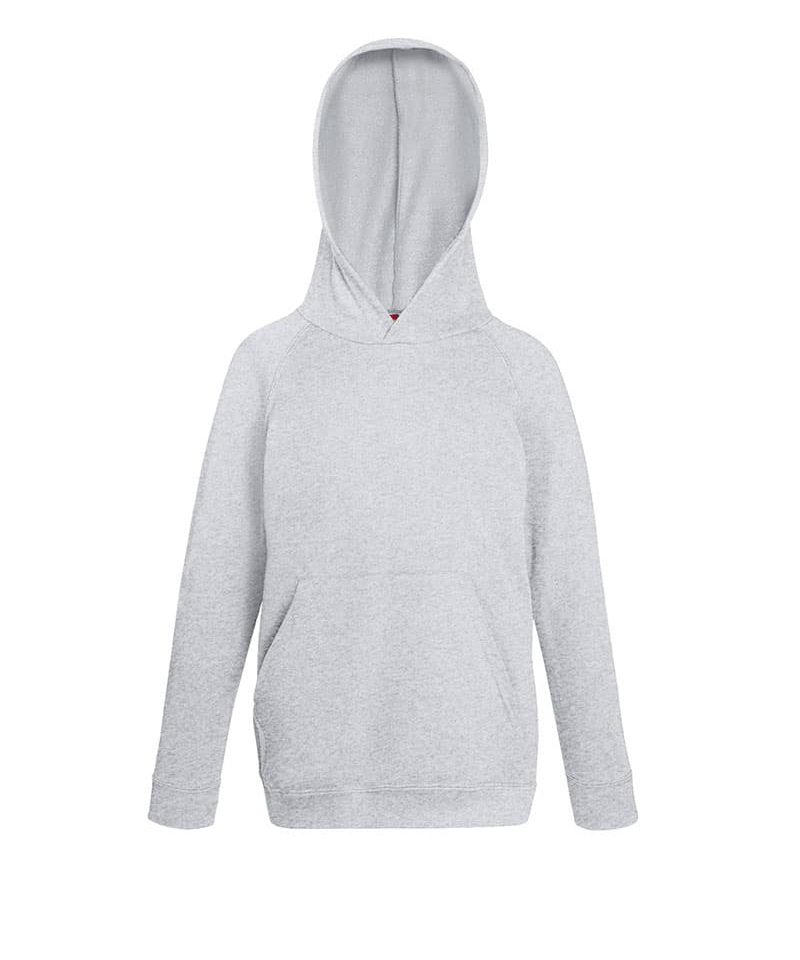 Felpa Bambino Cappuccio Premium Fruit of the Loom FR620370 13 Felpa-Bambino-Cappuccio-Tasca-a-Marsupio-Premium-Fruit-of-the-Loom-FR620370-grigio-melange