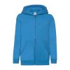 Felpa Bambino Cappuccio e Zip Classic Fruit of the Loom FR620450 1 Felpa Bambino Cappuccio e Zip Classic Fruit of the Loom FR620450 turchese