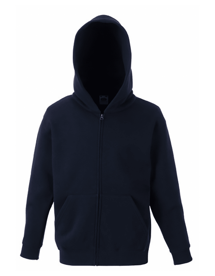 Felpa Con Cappuccio E Zip Byron Kids - Blu Reale, Taglia 12-14 Anni | Morbida, Calda E Comoda - Foto 5