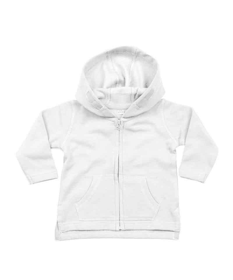 Felpa Neonato con Cappuccio e Zip Intera Mantis MABZ32 8 Felpa-Neonato-con-Cappuccio-e-Zip-Intera-Mantis-MABZ32-bianco