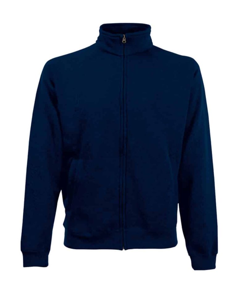 Felpa Uomo Zip Intera Premium Fruit of The Loom FR622280 3 Felpa Uomo Zip Intera Premium Fruit of The Loom FR622280 Blu
