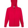Felpa Uomo Cappuccio Zip e Tasche Leggera Fruit of the Loom FR621440 1 Felpa Uomo Cappuccio Zip e Tasche Leggera Fruit of the Loom FR621440 rosso