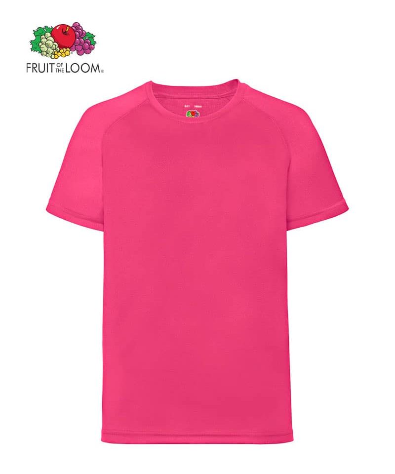 T-SHIRT-BAMBINO-SPORT-PERFORMANCE-FRUIT-OF-THE-LOOM-FR610130