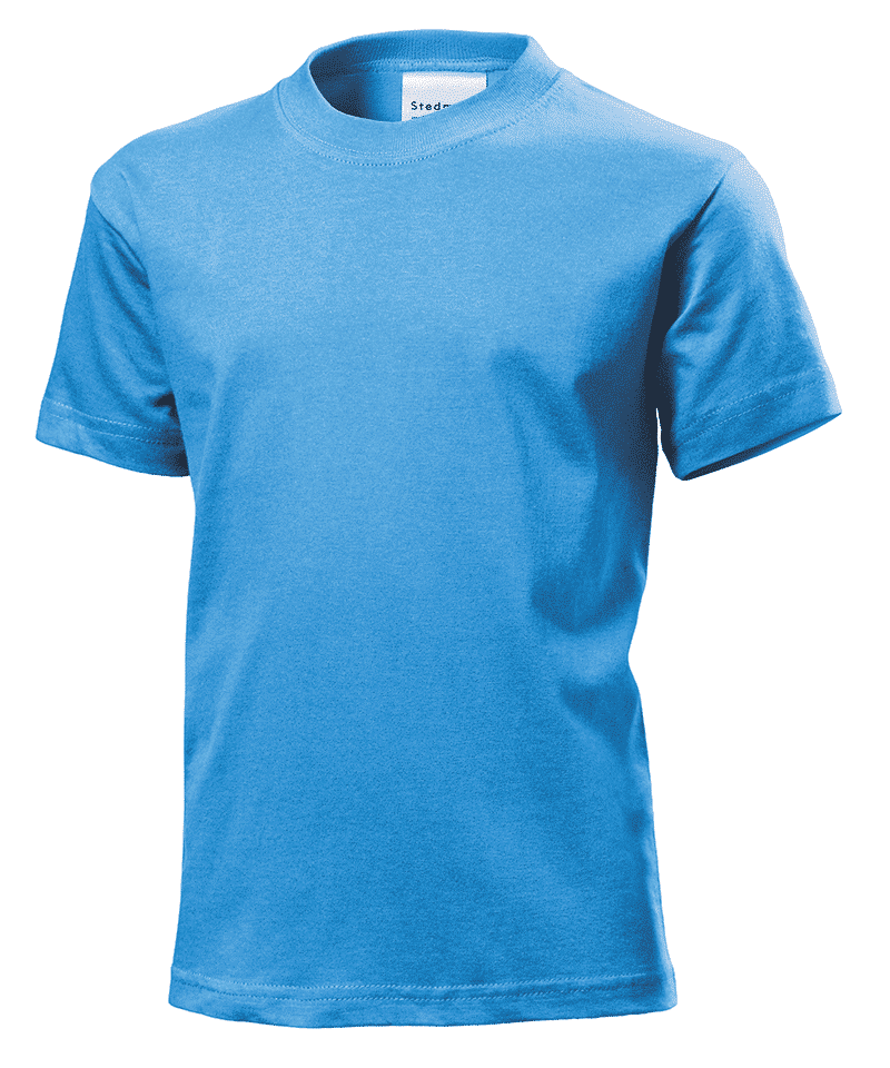 T-shirt Bambino Girocollo 180g Stedman ST2120 15 T-shirt Bambino Unisex Girocollo 180g Stedman ST2120 Blu Azzurro Light