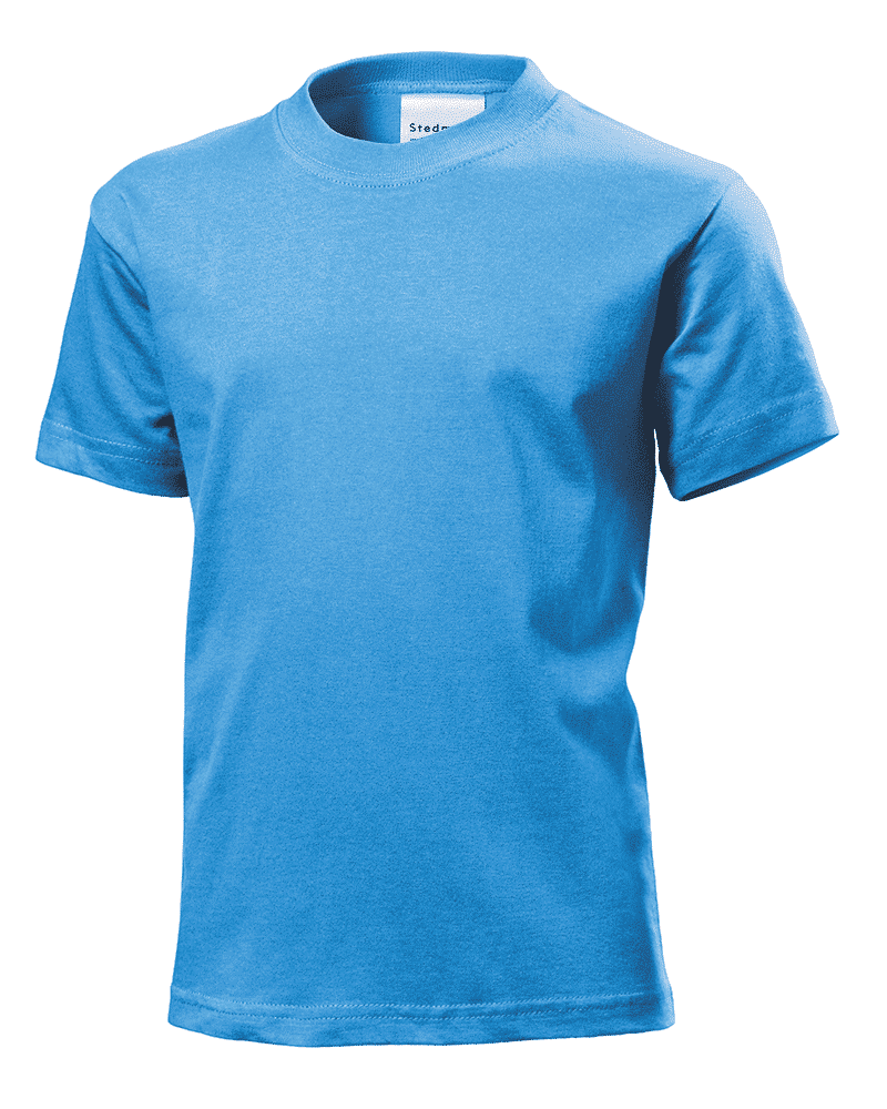T-shirt Bambino Girocollo 180g Stedman ST2120 7 T-shirt Bambino Unisex Girocollo 180g Stedman ST2120 Blu Azzurro Light
