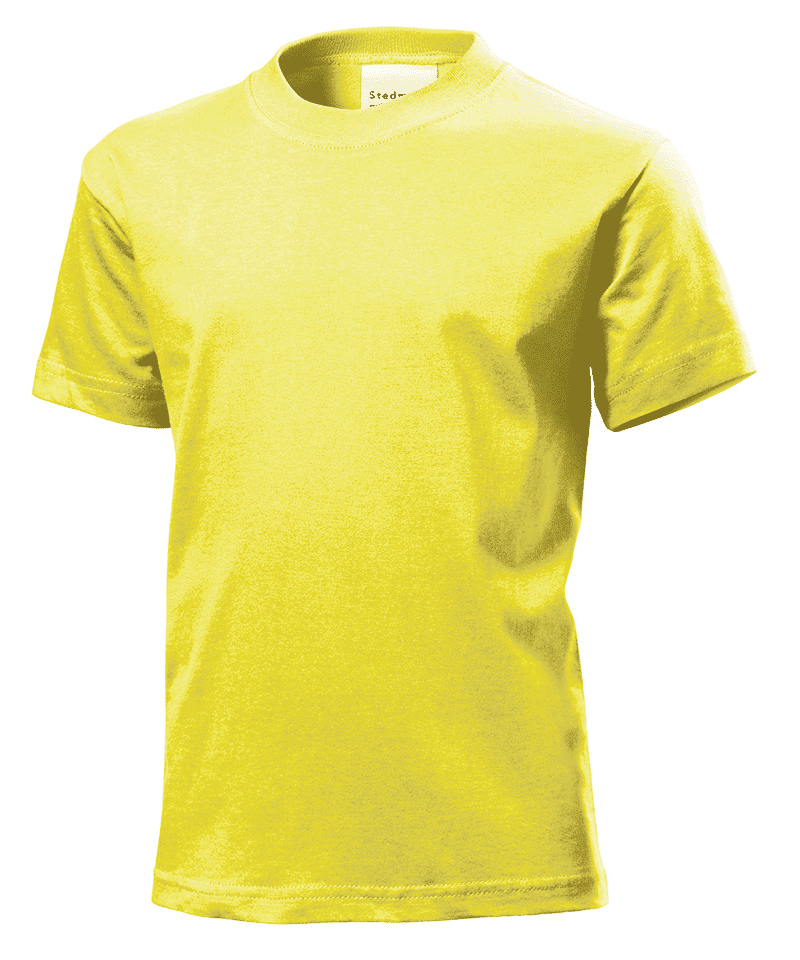 T-shirt Bambino Girocollo 180g Stedman ST2120 13 T-shirt Bambino Unisex Girocollo 180g Stedman ST2120 Giallo