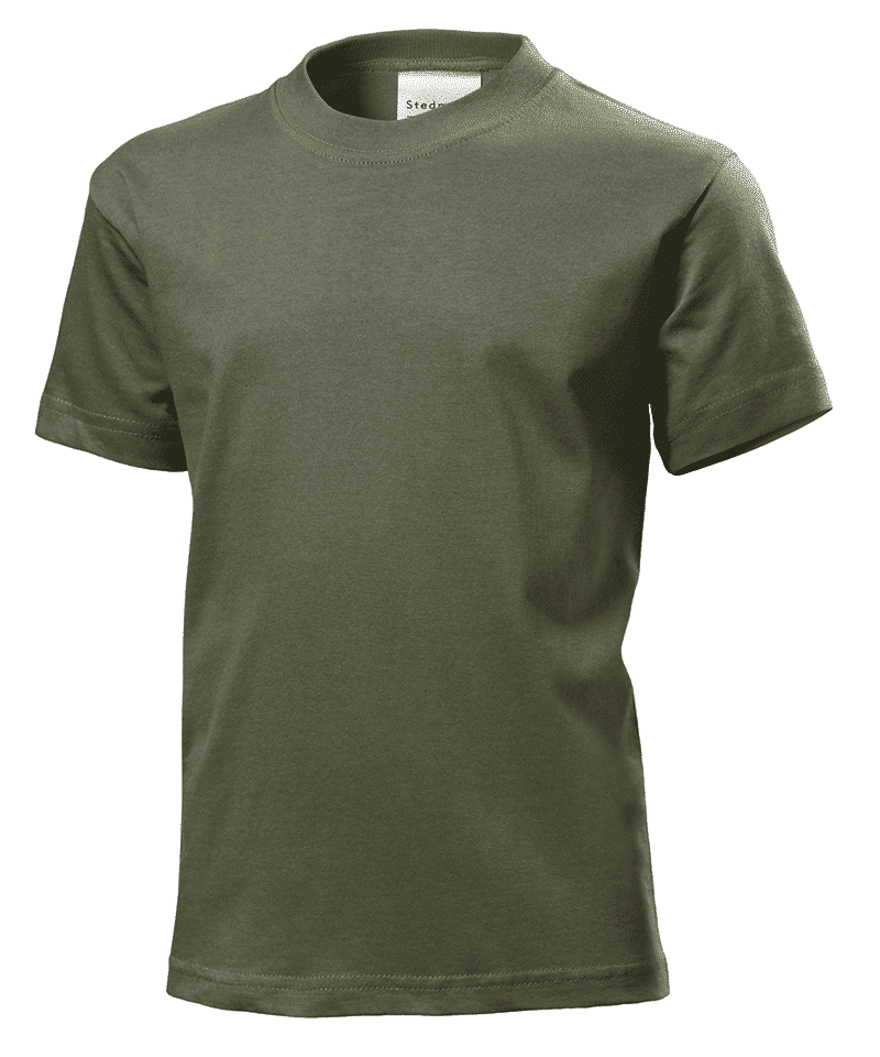 T-shirt Bambino Girocollo 180g Stedman ST2120 17 T-shirt Bambino Unisex Girocollo 180g Stedman ST2120 Khaki