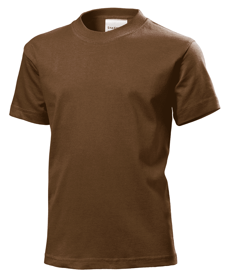 T-shirt Bambino Girocollo 180g Stedman ST2120 18 T-shirt Bambino Unisex Girocollo 180g Stedman ST2120 Marrone