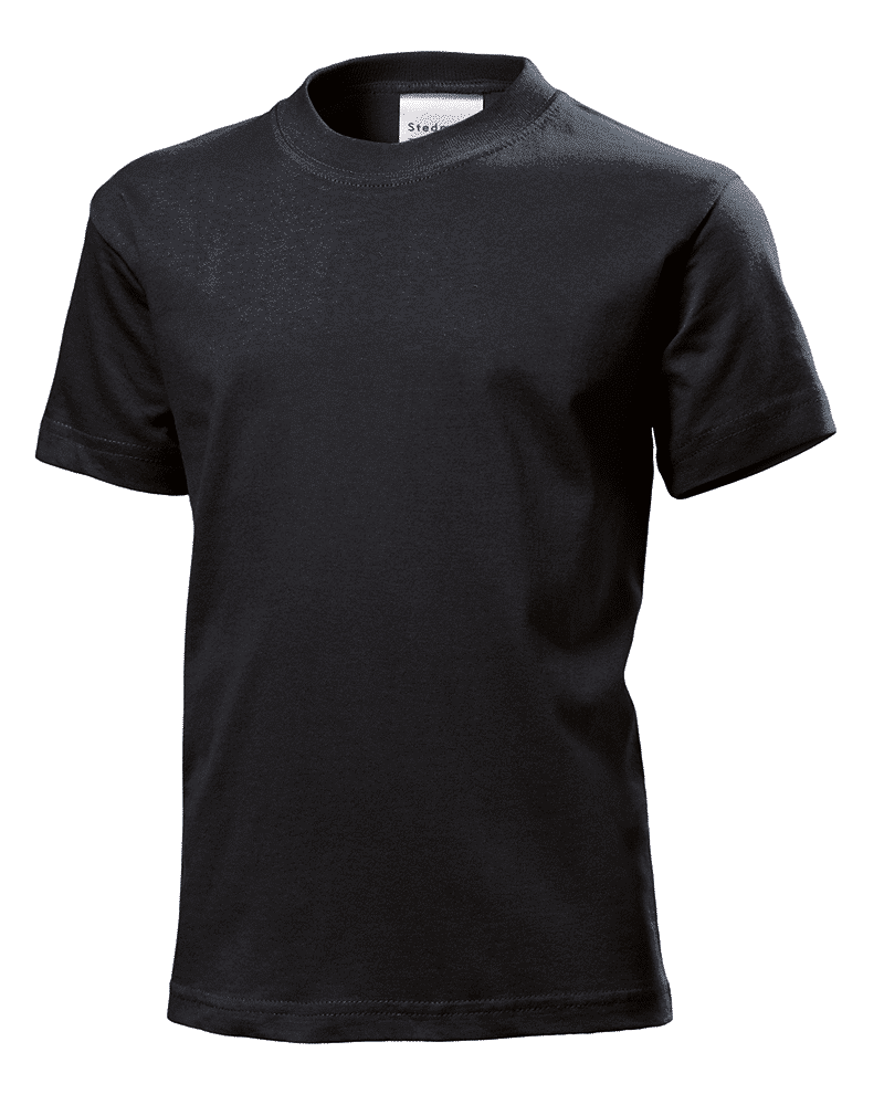 T-shirt Bambino Girocollo 180g Stedman ST2120 11 T-shirt Bambino Unisex Girocollo 180g Stedman ST2120 Nero