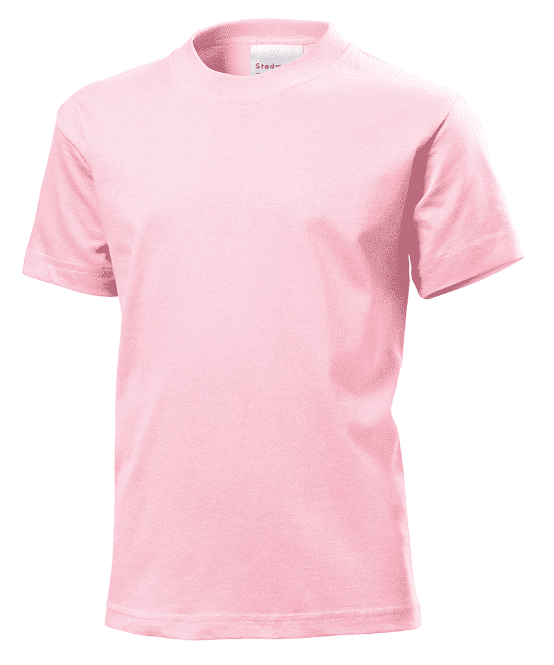 T-shirt Bambino Girocollo 180g Stedman ST2120 14 T-shirt Bambino Unisex Girocollo 180g Stedman ST2120 Rosa Pastello