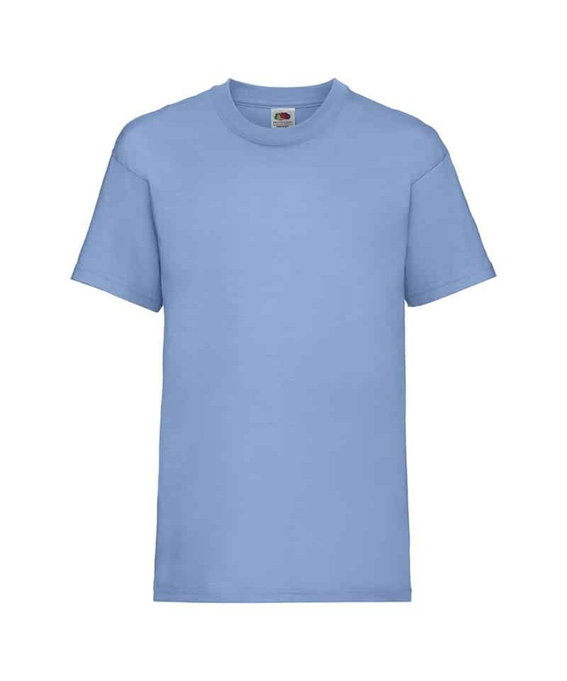 T-shirt Bambino Valueweight Fruit of The Loom FR610330 azzurro cielo