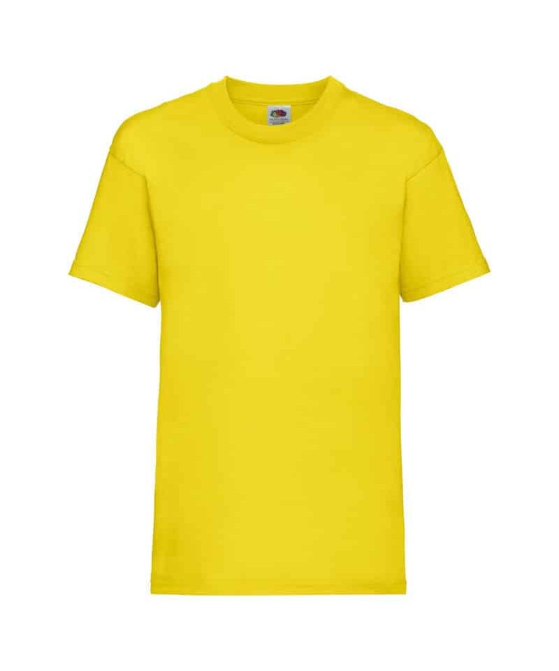 T-shirt Bambino Valueweight Fruit of The Loom FR610330 37 T-shirt-Bambino-Valueweight-Fruit-of-The-Loom-FR610330-giallo-limone