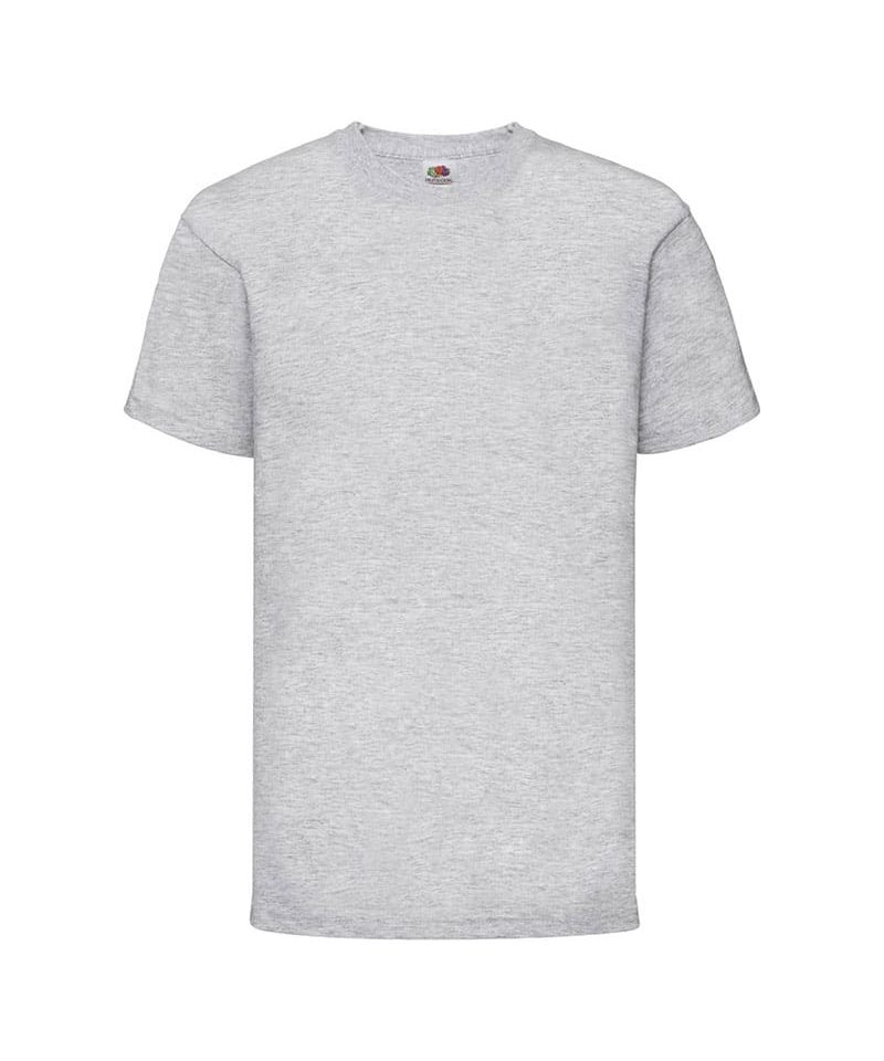 T-shirt Bambino Valueweight Fruit of The Loom FR610330 38 T-shirt-Bambino-Valueweight-Fruit-of-The-Loom-FR610330-grigio-melange
