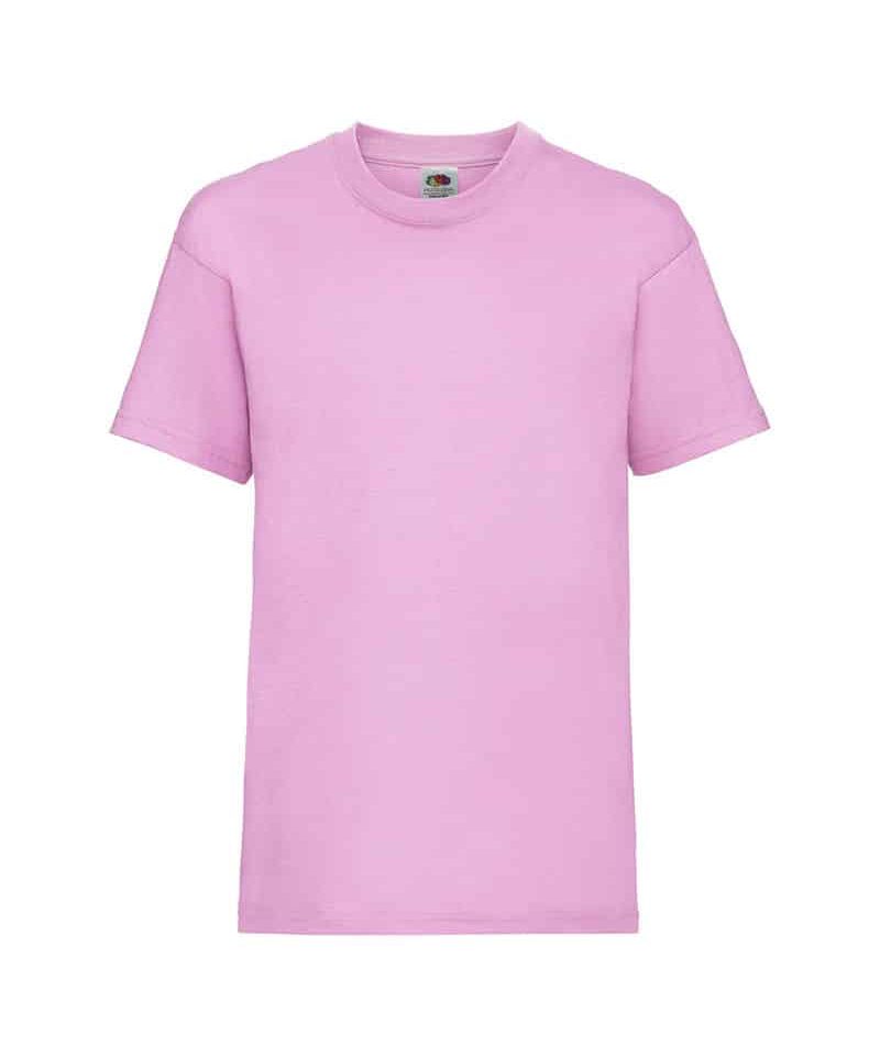 T-shirt Bambino Valueweight Fruit of The Loom FR610330 42 T-shirt-Bambino-Valueweight-Fruit-of-The-Loom-FR610330-rosa-pastello