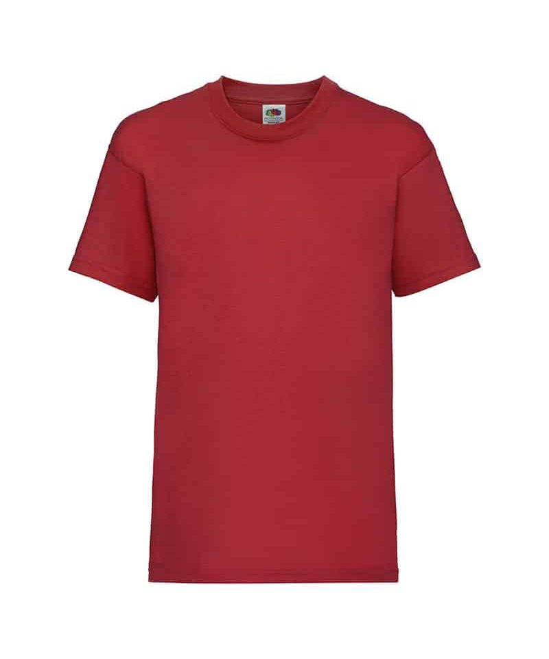 T-shirt Bambino Valueweight Fruit of The Loom FR610330 45 T-shirt-Bambino-Valueweight-Fruit-of-The-Loom-FR610330-rosso