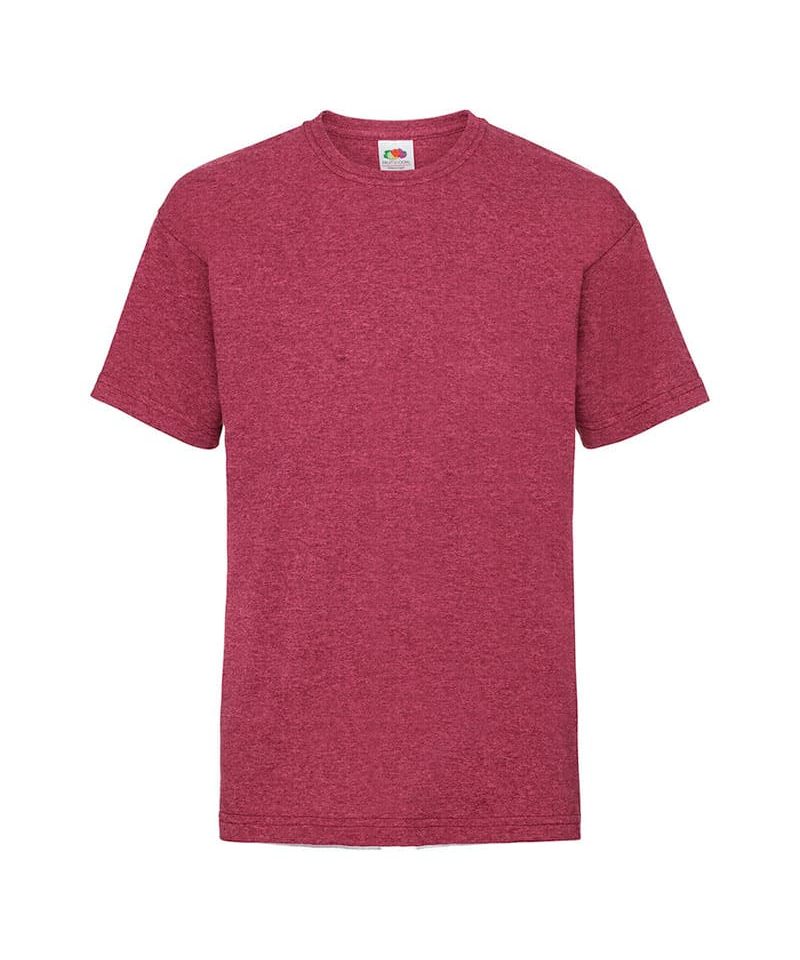 T-shirt Bambino Valueweight Fruit of The Loom FR610330 44 T-shirt-Bambino-Valueweight-Fruit-of-The-Loom-FR610330-rosso-melange