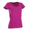 T-shirt Donna Elasticizzata collo V Stedman ST9710 1 T-shirt-Donna-Elasticizzata-collo-V-Stedman-ST9710-fucsia