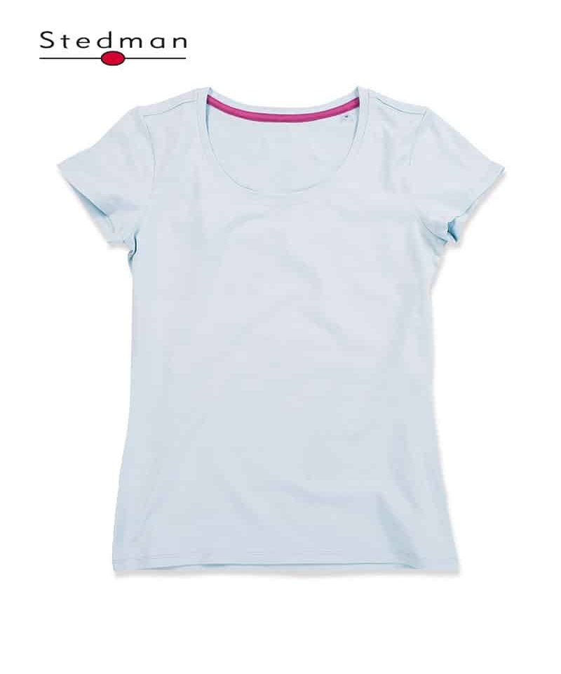 T-shirt Donna Elasticizzata girocollo Stedman ST9700 19 T-shirt-Donna-Elasticizzata-girocollo-Stedman-ST9700-azzzurro-cielo
