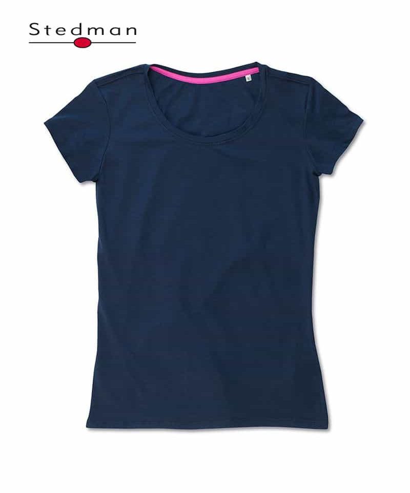 T-shirt Donna Elasticizzata girocollo Stedman ST9700 20 T-shirt-Donna-Elasticizzata-girocollo-Stedman-ST9700-blu-navy