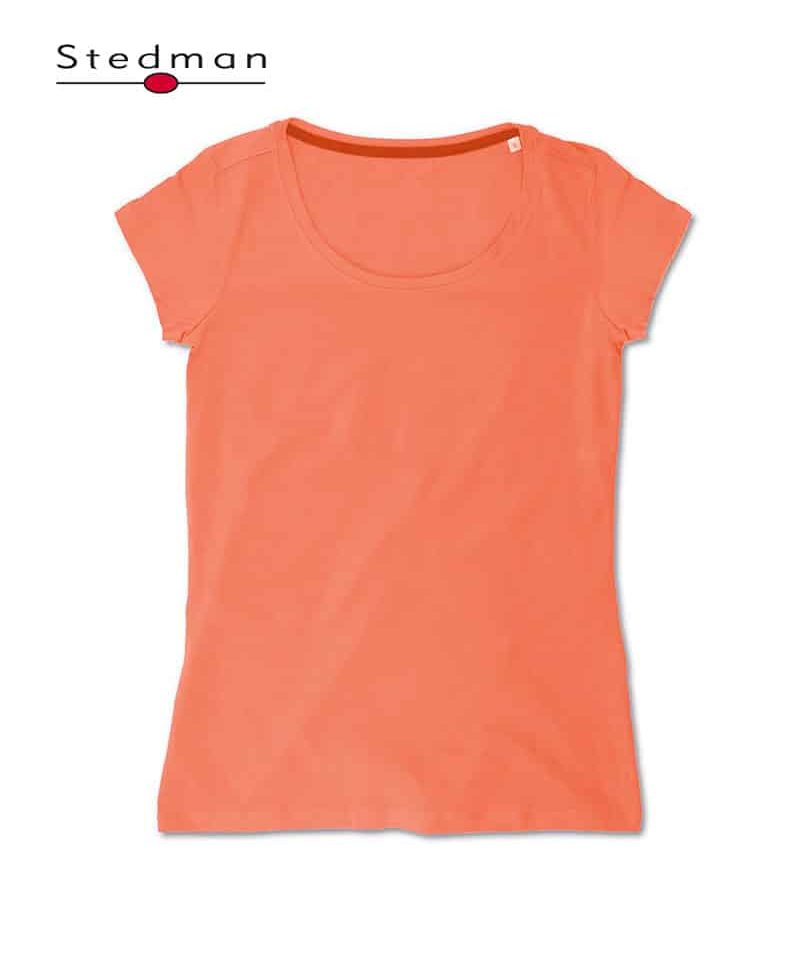 T-shirt Donna Elasticizzata girocollo Stedman ST9700 27 T-shirt-Donna-Elasticizzata-girocollo-Stedman-ST9700-salmone