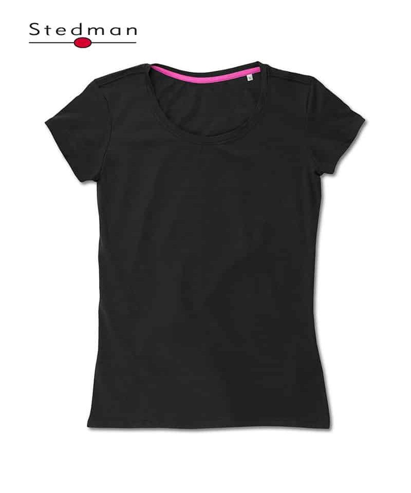 T-shirt Donna Girocollo Collo Ampio Stedman ST9120 18 T-shirt-Donna-Girocollo-Collo-Ampio-Stedman-ST9120-nero