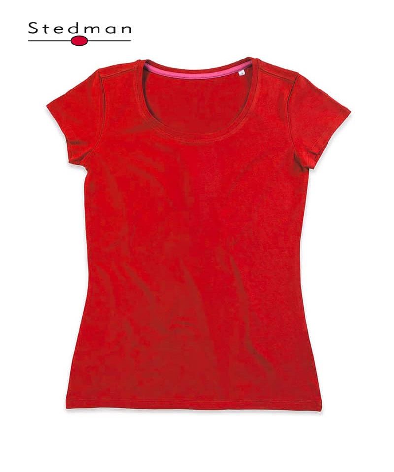 T-shirt Donna Girocollo Collo Ampio Stedman ST9120 15 T-shirt-Donna-Girocollo-Collo-Ampio-Stedman-ST9120-rosso