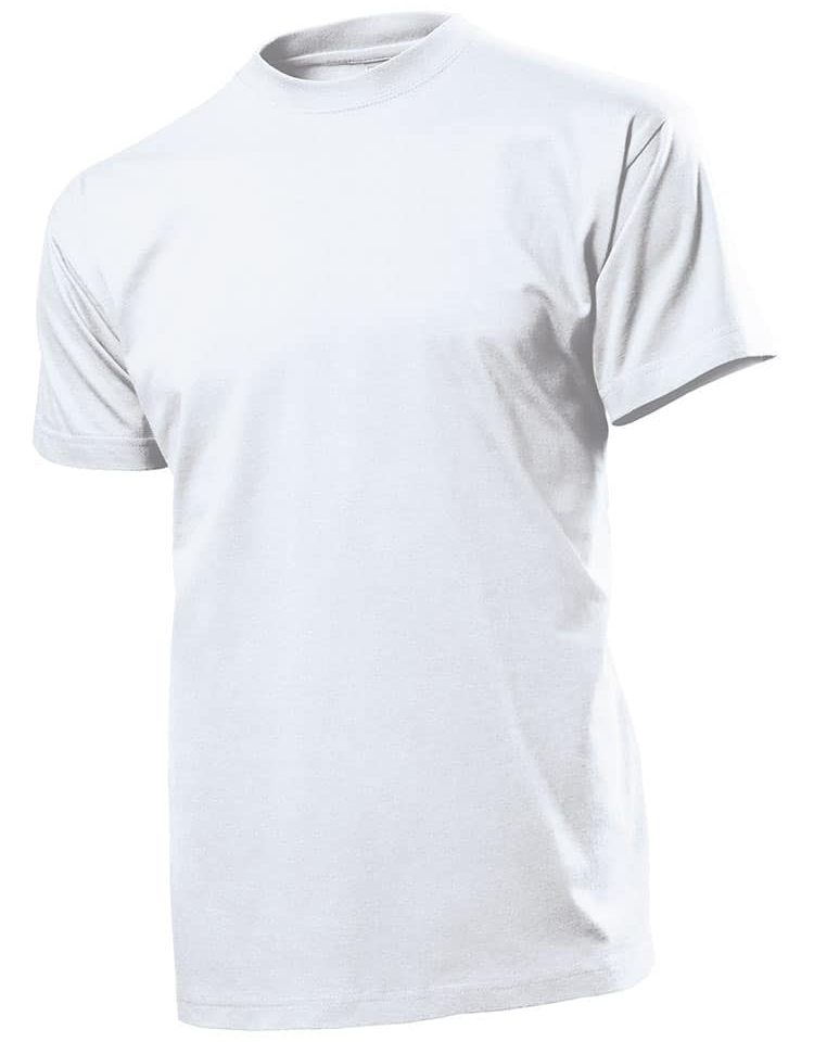 T-shirt Uomo Confort Girocollo in cotone pesante 185g ST2100 Bianco