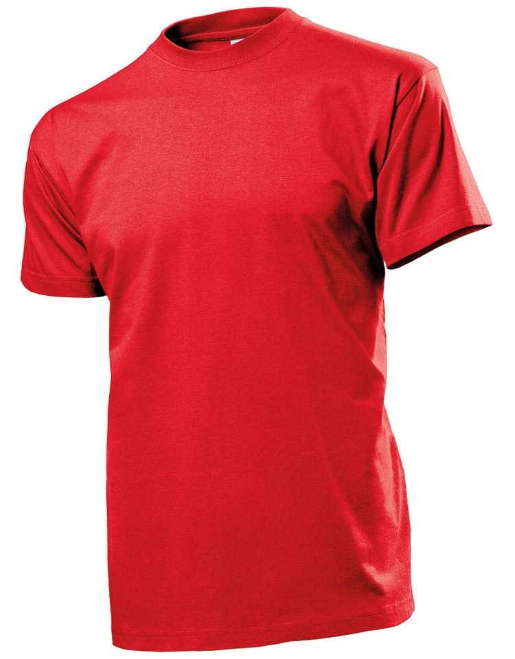 T-shirt Uomo Girocollo in cotone pesante Stedman ST2100 27 T-shirt Uomo Confort Girocollo in cotone pesante 185g ST2100 Rosso