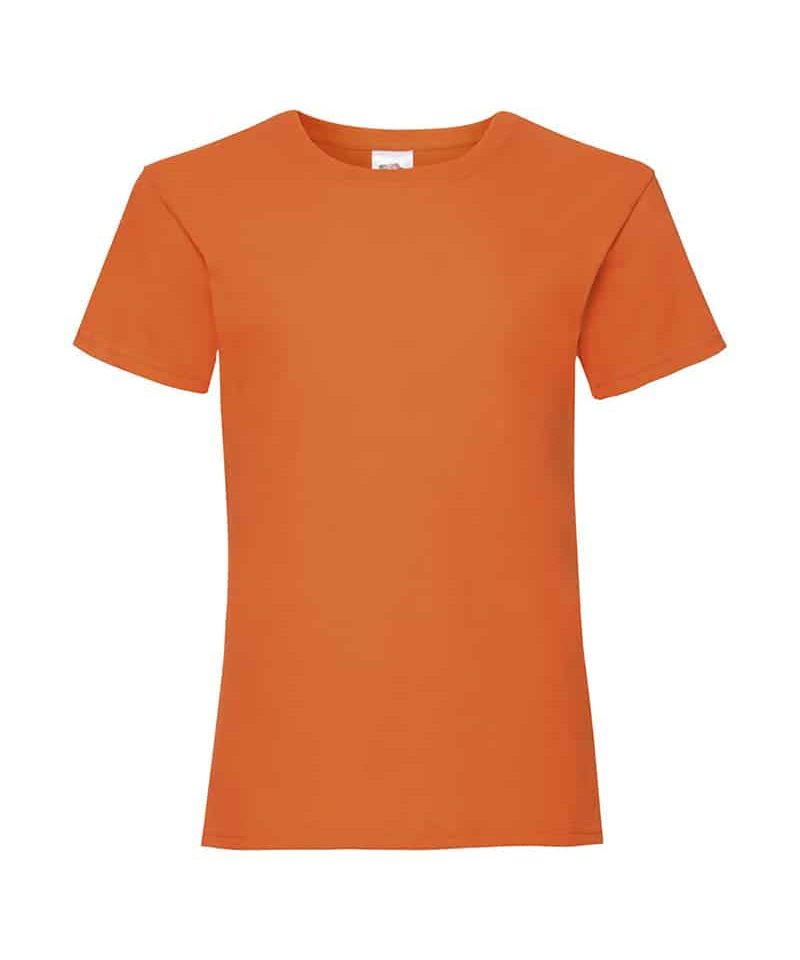 T-shirt bambina Valueweight Fruit of the Loom FR610050 35 T-shirt bambina Valueweight Fruit of the Loom FR610050 arancio