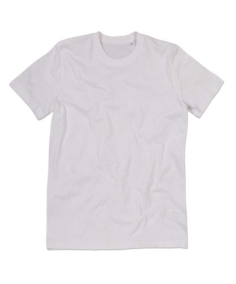T-shirt uomo cotone biologico girocollo STEDMAN ST9200 bianco