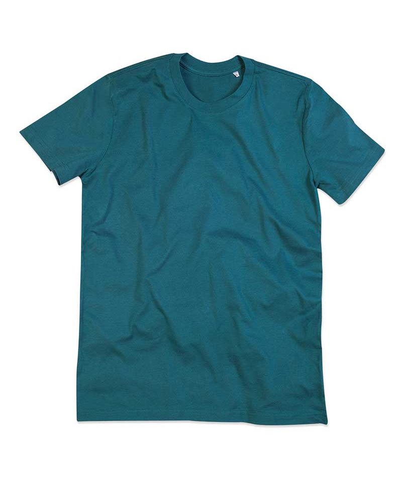 T-shirt uomo cotone biologico girocollo STEDMAN ST9200 22 T-shirt uomo cotone biologico girocollo STEDMAN ST9200 blu petrolio