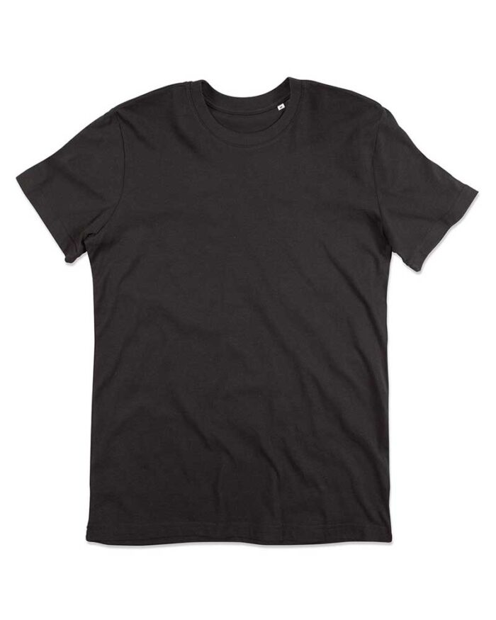 T-shirt uomo cotone biologico girocollo STEDMAN ST9200 nero