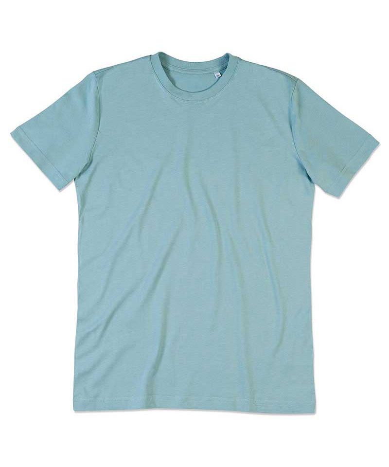 T-shirt uomo cotone biologico girocollo STEDMAN ST9200 18 T-shirt uomo cotone biologico girocollo STEDMAN ST9200 azzurro ghiaccio