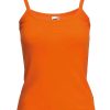 Canotta Donna Con Spalline Sottili Fruit of the Loom FR610240 2 Canotta Donna Con Spalline Sottili Fruit of the Loom FR610240 arancio