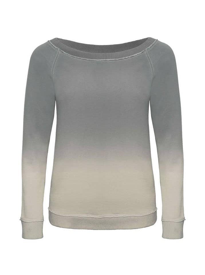 Felpa Donna Girocollo Ampio BC Collection BCWWD21 9 Felpa Donna Girocollo Ampio BC Collection BCWWD21 grigio