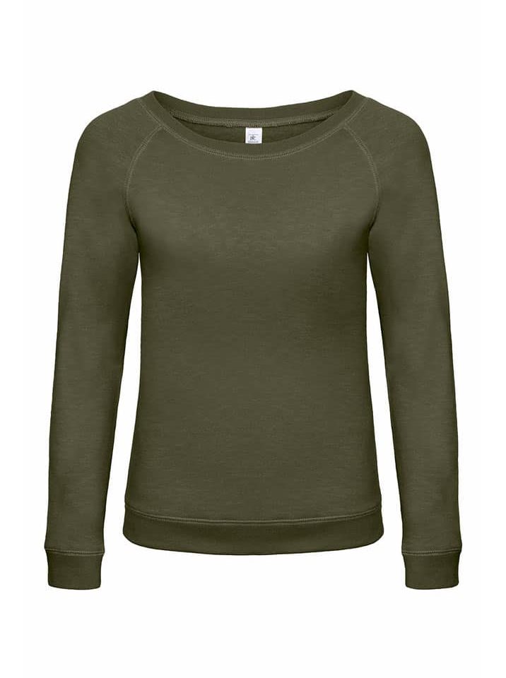 Felpa Donna Girocollo Ampio BC Collection BCWWD23