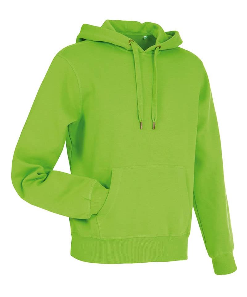 Felpa Cappuccio e Tasca a Marsupio Stedman ST5600 Verde Lime