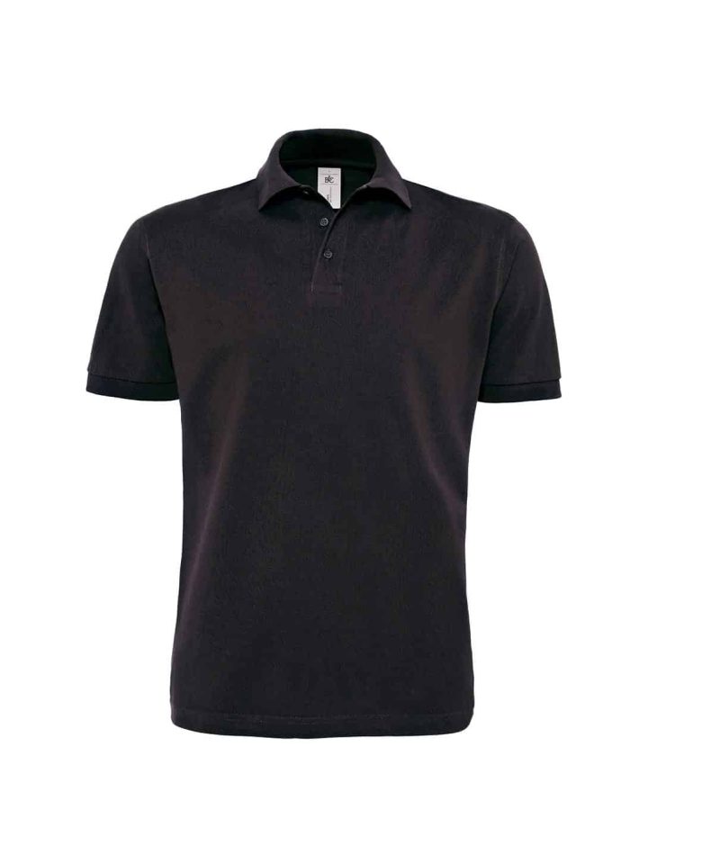 Polo Uomo Manica Corta BC Collection BCPU422 32 Polo Uomo Manica Corta in Piquè fine B&C BCPU422 nero