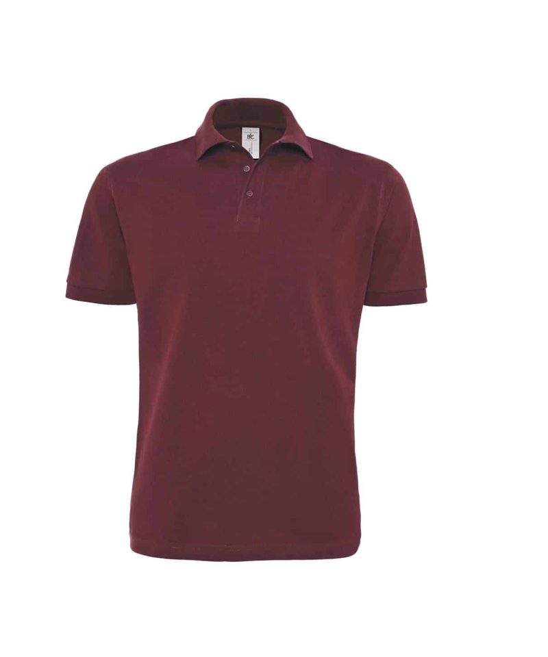 Polo Uomo Manica Corta BC Collection BCPU422 22 Polo Uomo Manica Corta in Piquè fine B&C BCPU422 bordeaux